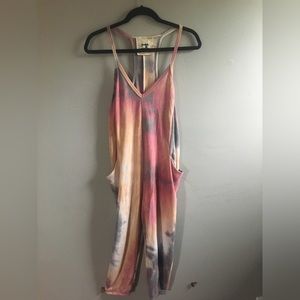 Rainbow romper jumpsuit